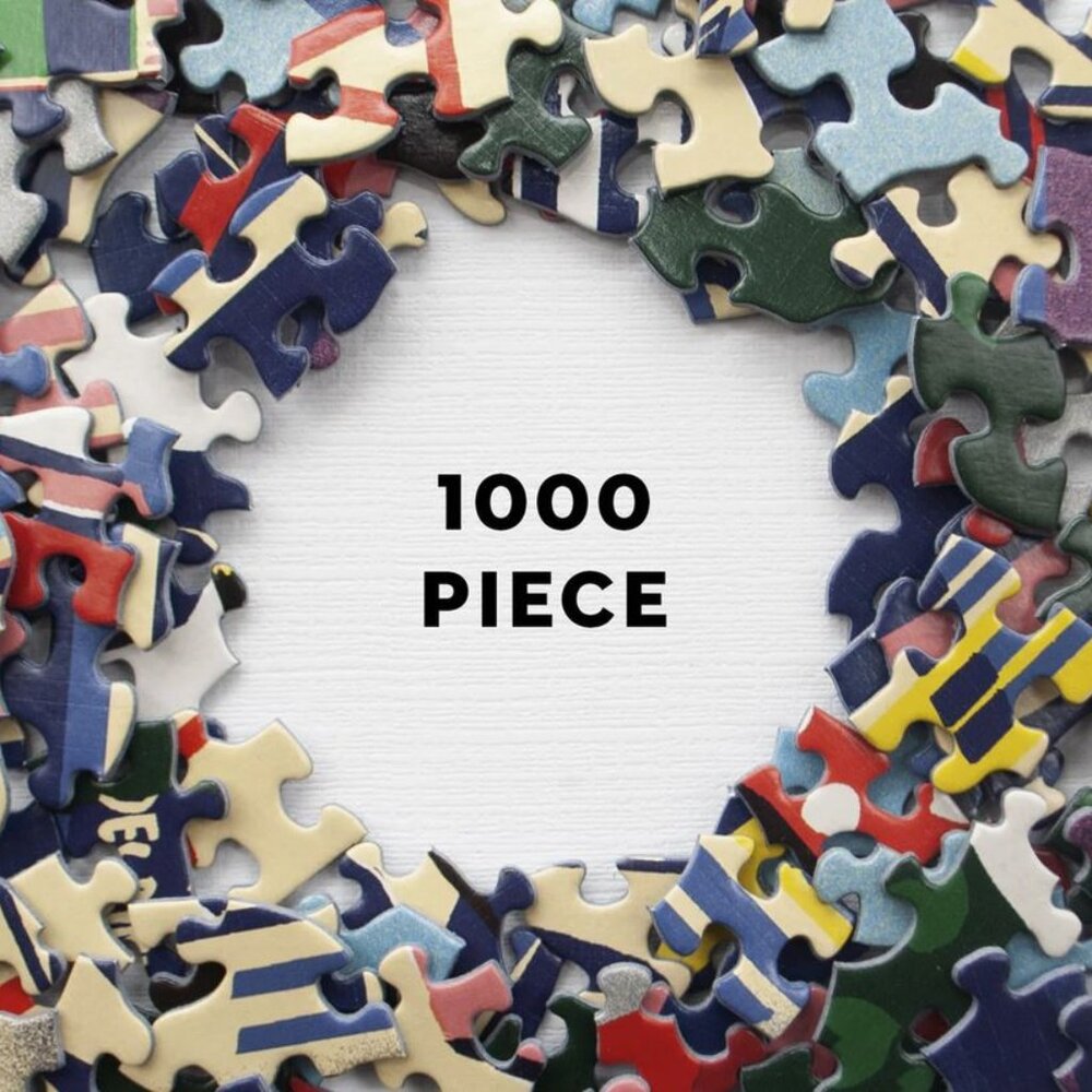 White Mountain Christmas OPENING PRESENTS 1000 piece Jigsaw Puzzle - Picture 4 of 6